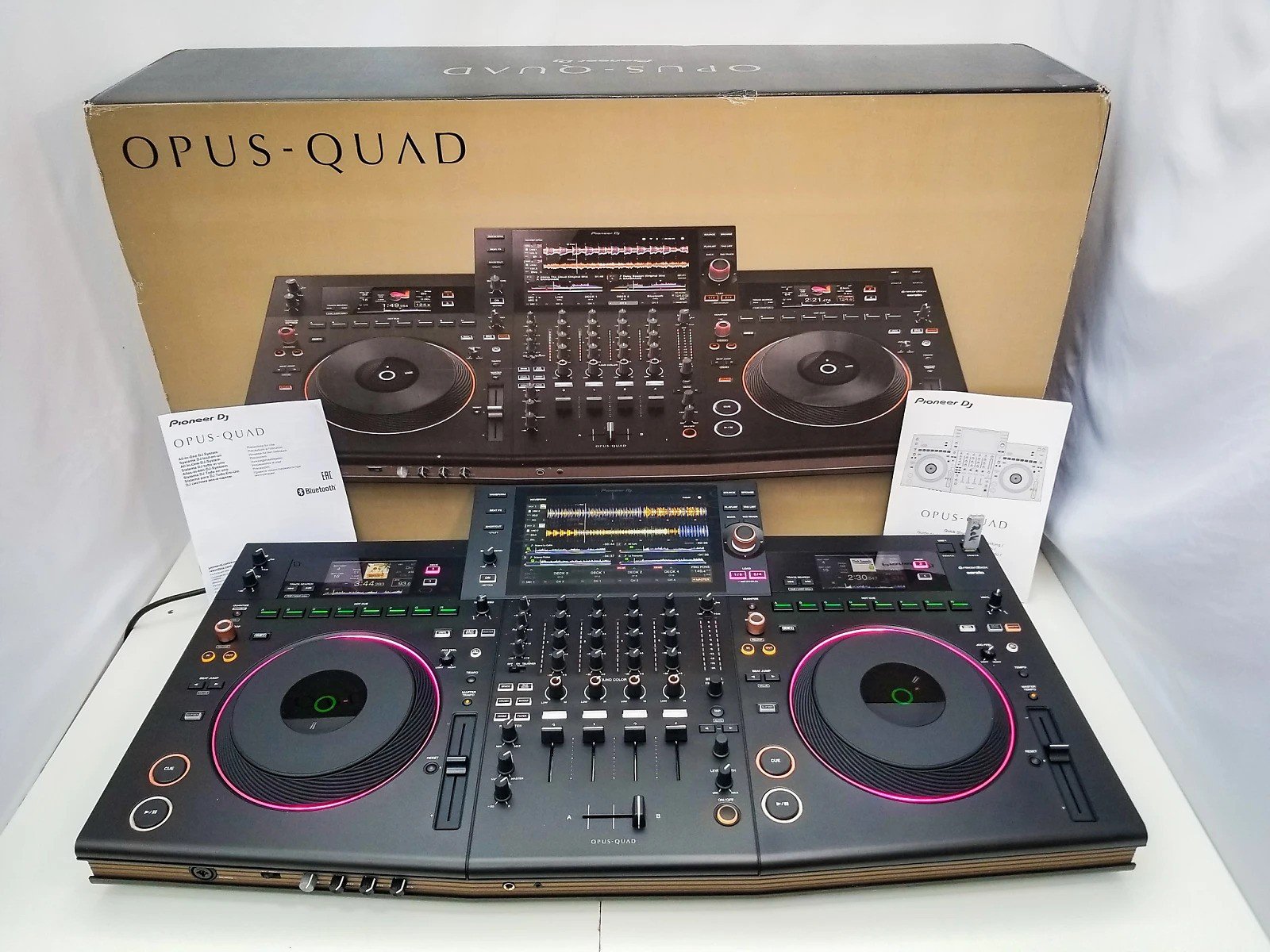 AlphaTheta XDJ-AZ, AlphaTheta OMNIS-DUO, Pioneer OPUS-QUAD, Pioneer XDJ-RX3, Pioneer XDJ-XZ, Pioneer DDJ-FLX10, AlphaTheta CDJ-3000X, Pioneer CDJ-3000